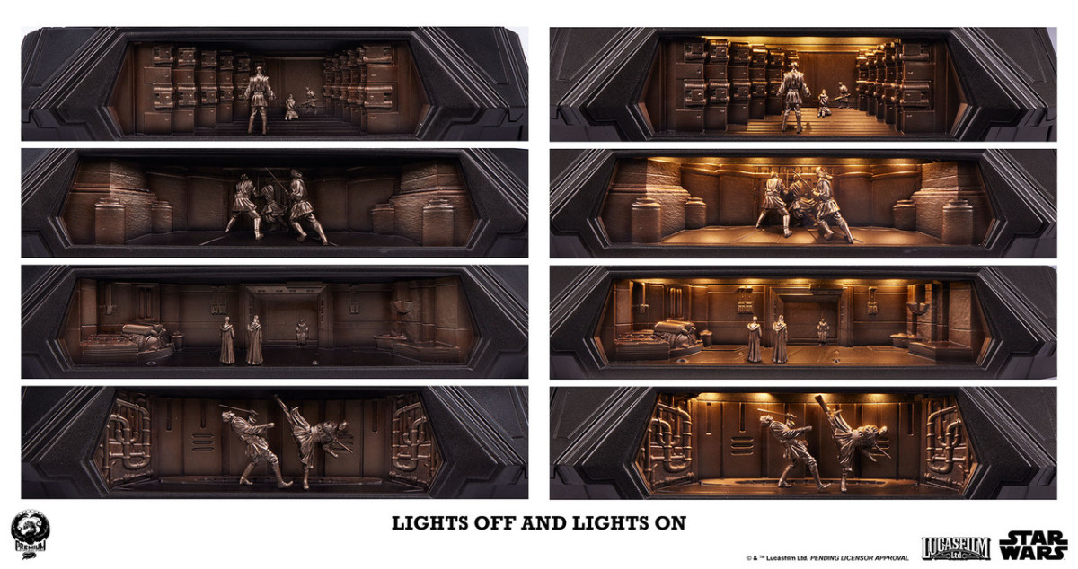 PCS『《星際大戰首部曲：威脅潛伏》達斯·魔（Darth Maul）』1/3 比例收藏雕像，再現希德王宮登場時的魄力動態！