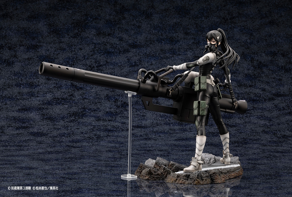 『ARTFX J 怪獸8號 亞白米娜』1/8 比例模型 手持超大武裝重型狙擊炮 大魄力登場!
