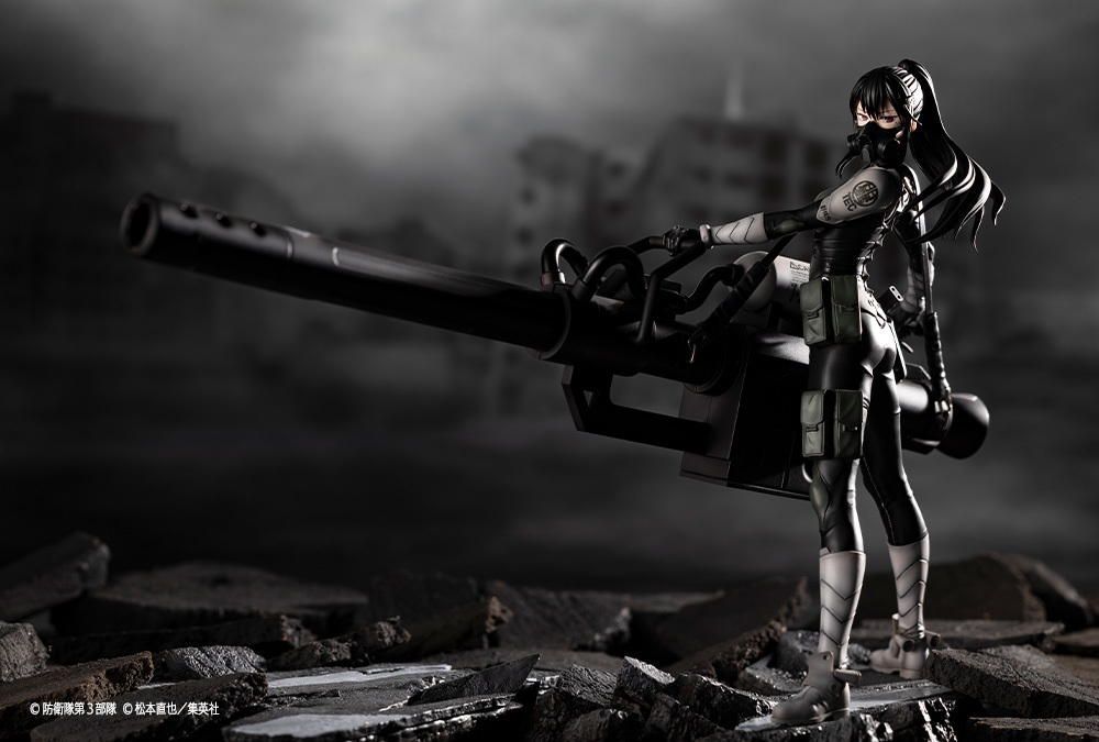『ARTFX J 怪獸8號 亞白米娜』1/8 比例模型 手持超大武裝重型狙擊炮 大魄力登場!