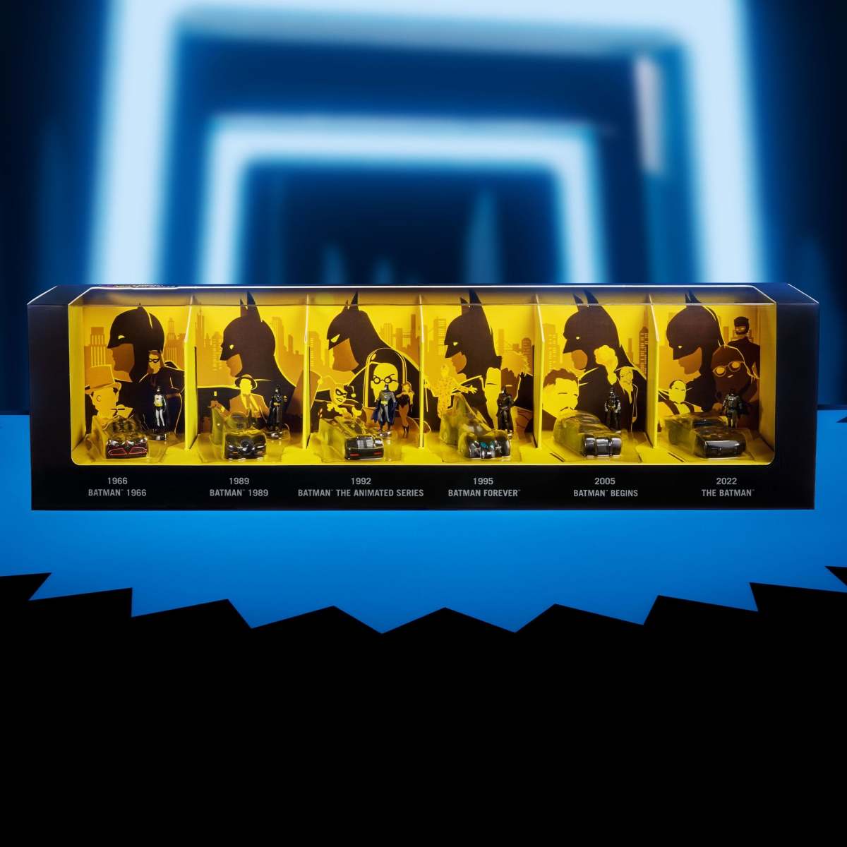 Mattel Creations『風火輪 蝙蝠俠 85 週年紀念蝙蝠車收藏』合金小汽車套組，歷代蝙蝠車大集合！