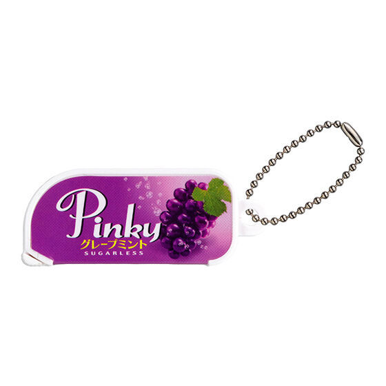 GASHAPON『湖池屋 Pinky 搖搖吊飾（シャカシャカチャーム）』轉蛋，能搖出沙沙聲的糖果盒與 Pinky 猴吊飾登場！