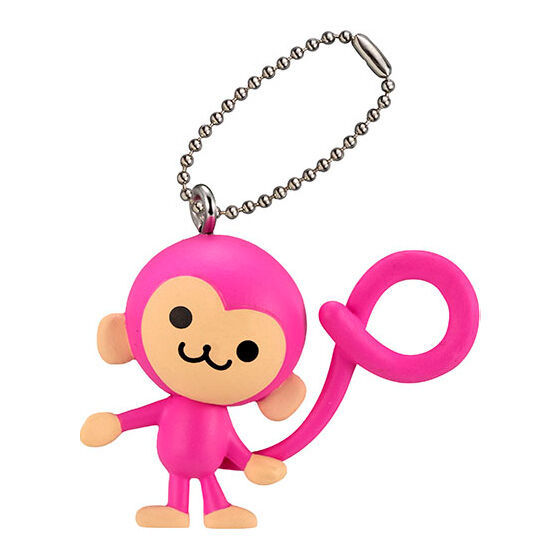 GASHAPON『湖池屋 Pinky 搖搖吊飾（シャカシャカチャーム）』轉蛋，能搖出沙沙聲的糖果盒與 Pinky 猴吊飾登場！