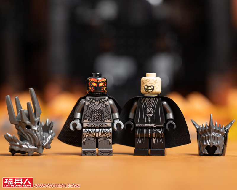 LEGO 10333「魔戒:巴拉多」開箱報告 高達 83 公分的黑鐵巨城!