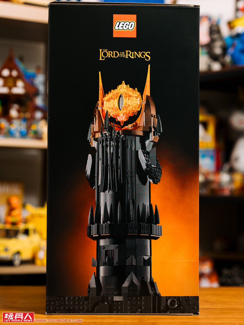 LEGO 10333「魔戒:巴拉多」開箱報告 高達 83 公分的黑鐵巨城!