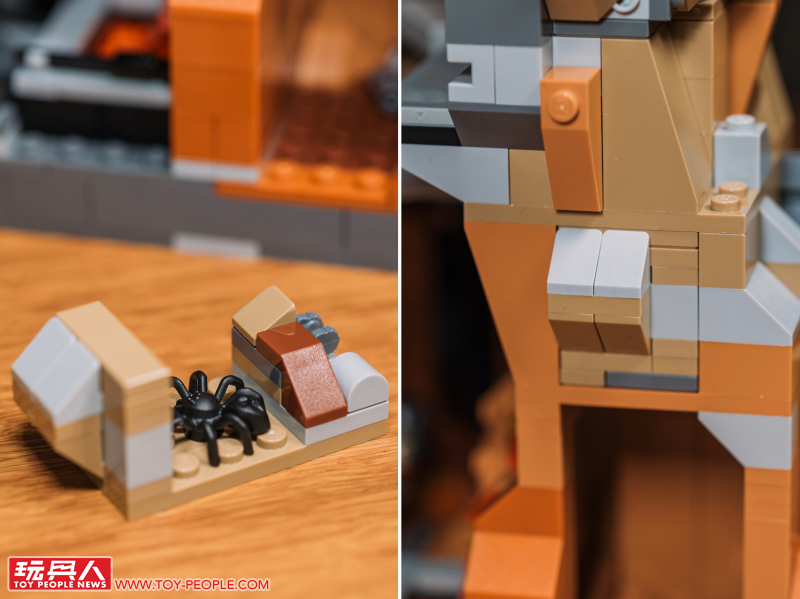 LEGO 10333「魔戒:巴拉多」開箱報告 高達 83 公分的黑鐵巨城!