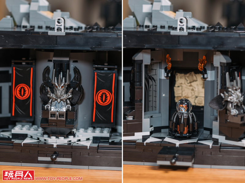 LEGO 10333「魔戒:巴拉多」開箱報告 高達 83 公分的黑鐵巨城!