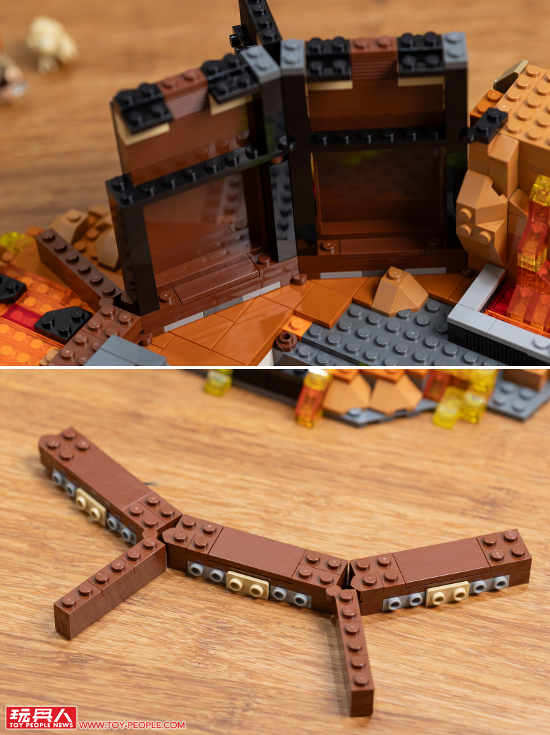 LEGO 10333「魔戒:巴拉多」開箱報告 高達 83 公分的黑鐵巨城!
