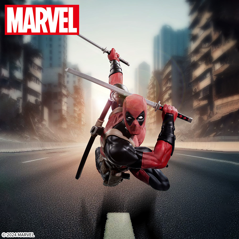 SEGA 景品『 MARVEL Luminasta 死侍 Ver.2』，以向前披砍的突進動態帥氣再登場！