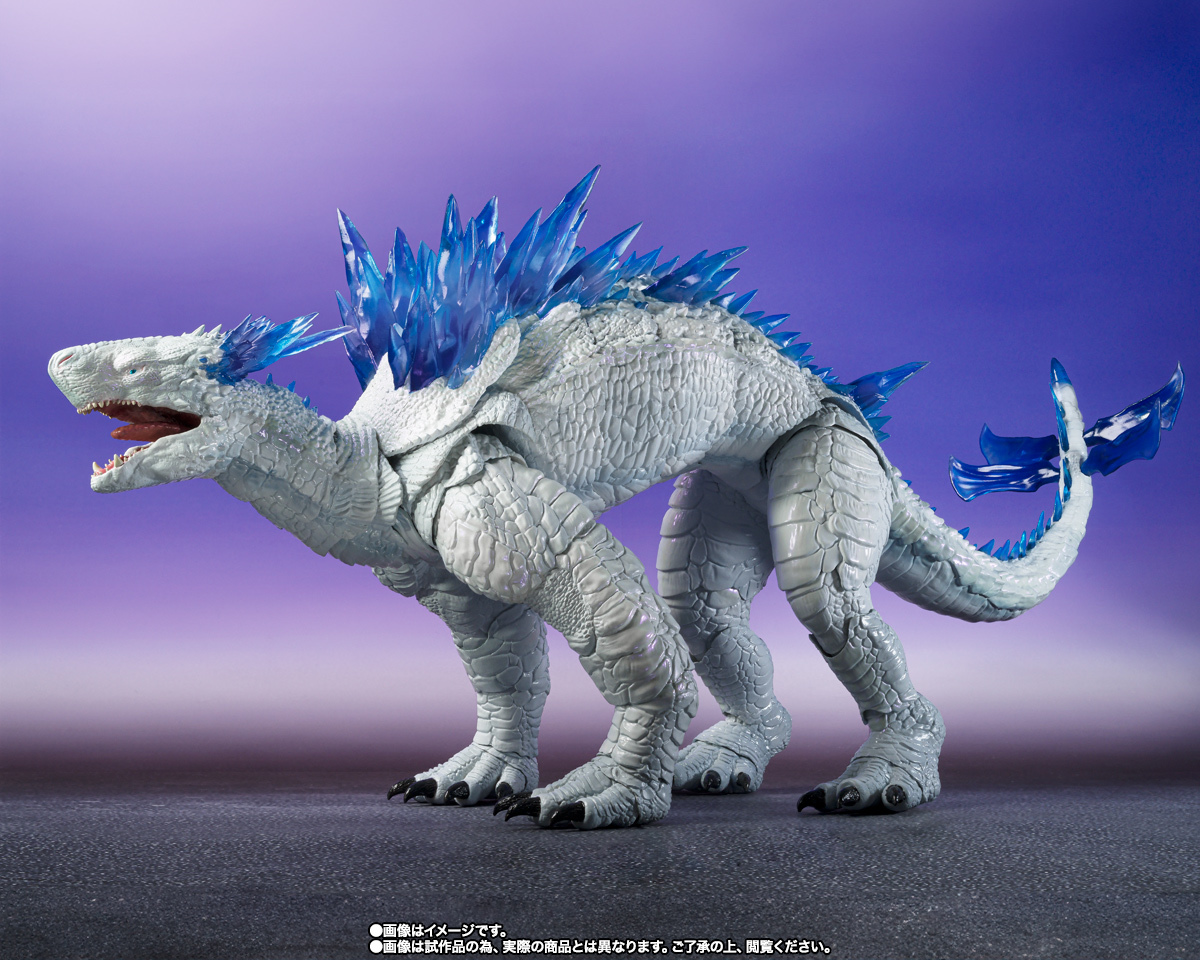 S.H.MonsterArts『《哥吉拉與金剛:新帝國》霜魔(SHIMO)』可動模型,潔白的冰霜巨獸登場!
