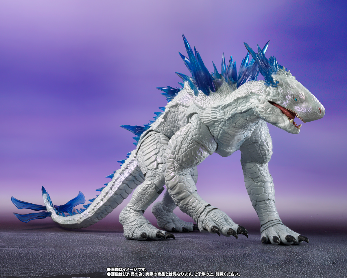S.H.MonsterArts『《哥吉拉與金剛:新帝國》霜魔(SHIMO)』可動模型,潔白的冰霜巨獸登場!