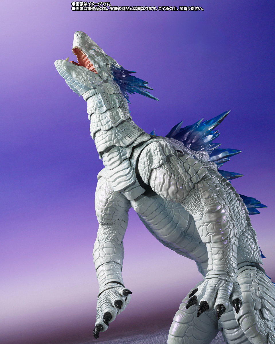 S.H.MonsterArts『《哥吉拉與金剛:新帝國》霜魔(SHIMO)』可動模型,潔白的冰霜巨獸登場!