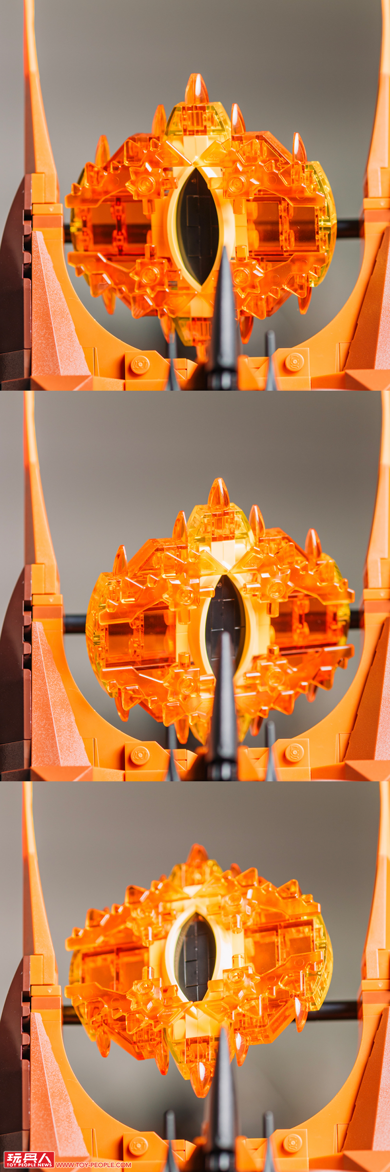 LEGO 10333「魔戒:巴拉多」開箱報告 高達 83 公分的黑鐵巨城!