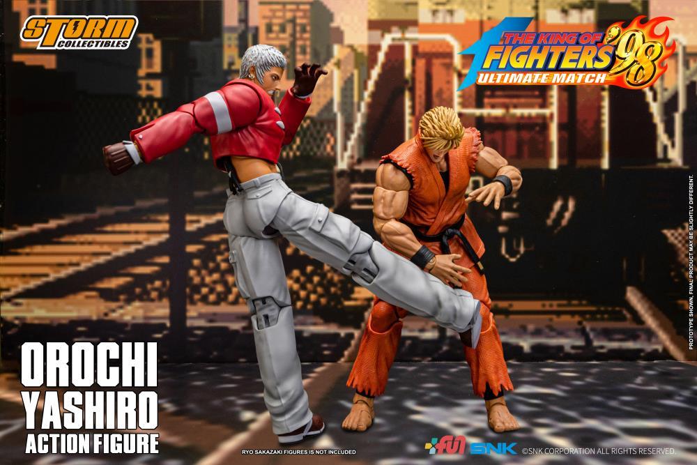 STORM COLLECTIBLES BBTS 限定『《格鬥天王 98' 終極對決》七枷社』1/12 比例可動人偶