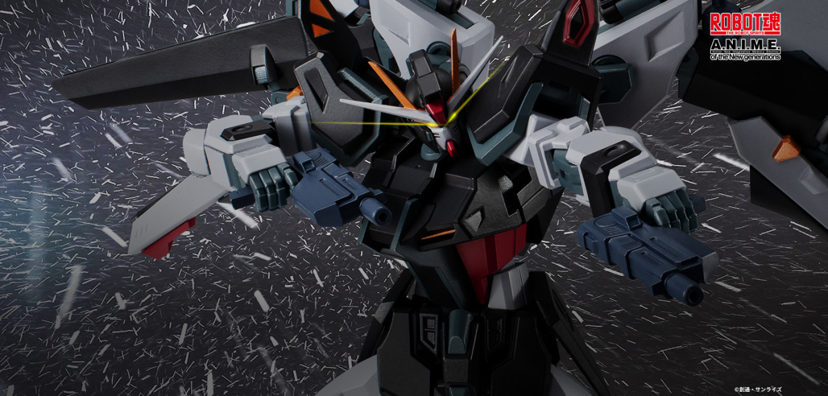 ROBOT魂『漆黑攻擊鋼彈 ver. A.N.I.M.E.』觀星者名機登場 新規再現雙槍、漆黑裝備！