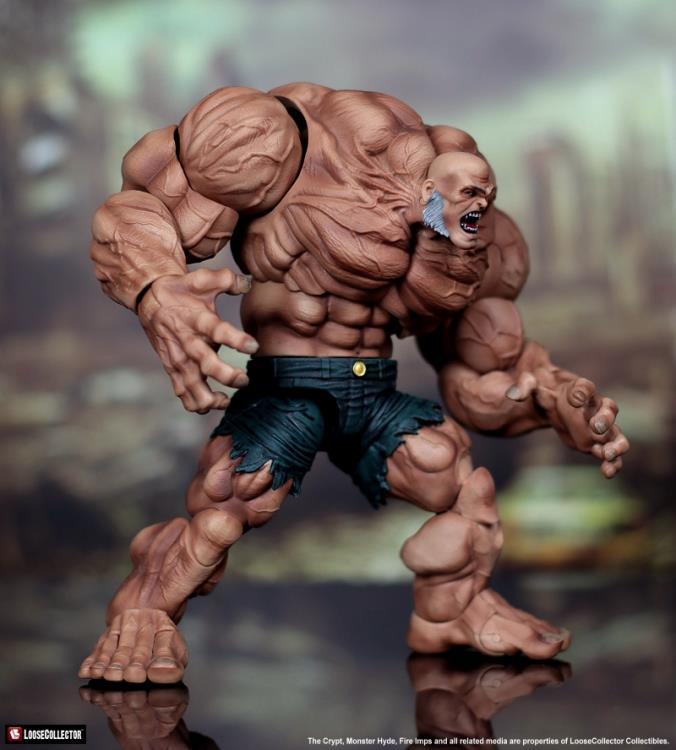 LooseCollector『怪物海德（Monster Hyde）BBTS 限定變體 Ver. 2』6 吋可動人偶，肌肉炸裂的原創角色限定登場！