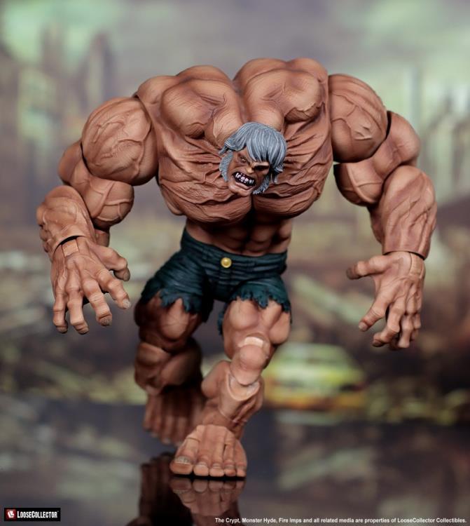 LooseCollector『怪物海德（Monster Hyde）BBTS 限定變體 Ver. 2』6 吋可動人偶，肌肉炸裂的原創角色限定登場！