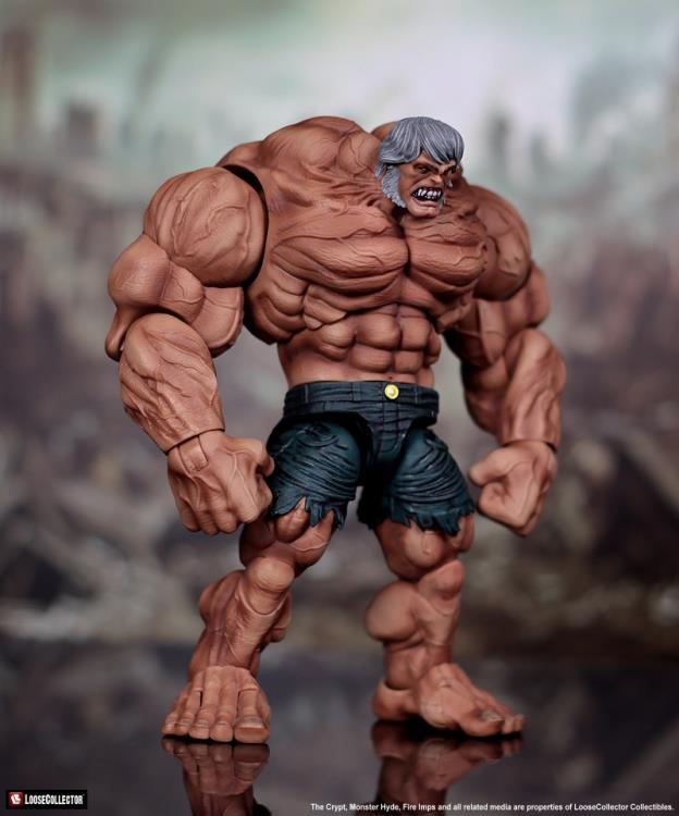 LooseCollector『怪物海德（Monster Hyde）BBTS 限定變體 Ver. 2』6 吋可動人偶，肌肉炸裂的原創角色限定登場！