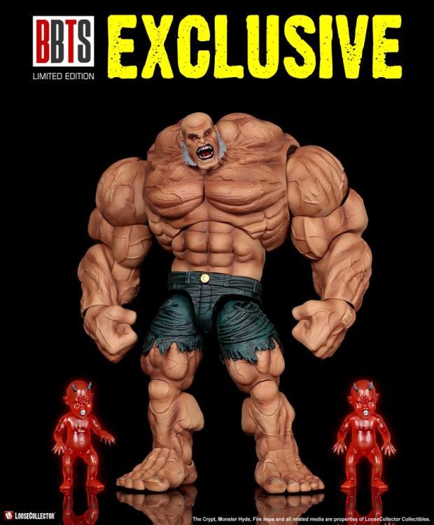 LooseCollector『怪物海德（Monster Hyde）BBTS 限定變體 Ver. 2』6 吋可動人偶，肌肉炸裂的原創角色限定登場！