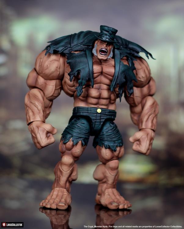 LooseCollector『怪物海德（Monster Hyde）BBTS 限定變體 Ver. 2』6 吋可動人偶，肌肉炸裂的原創角色限定登場！