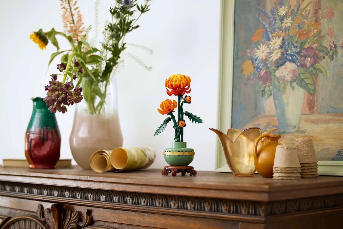 LEGO 10368「菊花」（Chrysanthemum）、10369「梅花」 （Plum Blossom）花中四君子即將以樂高形式齊聚一堂！？