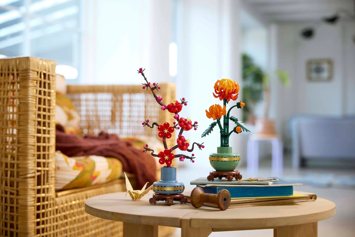 LEGO 10368「菊花」（Chrysanthemum）、10369「梅花」 （Plum Blossom）花中四君子即將以樂高形式齊聚一堂！？