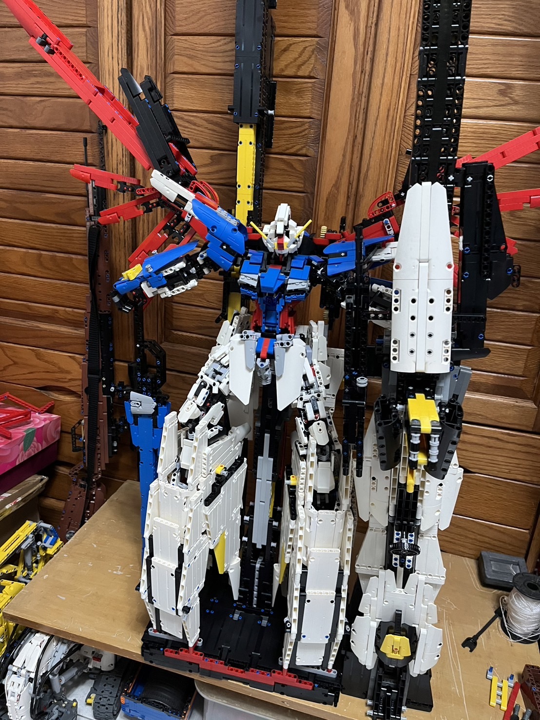 lego moc 命運高達+宙斯魅影