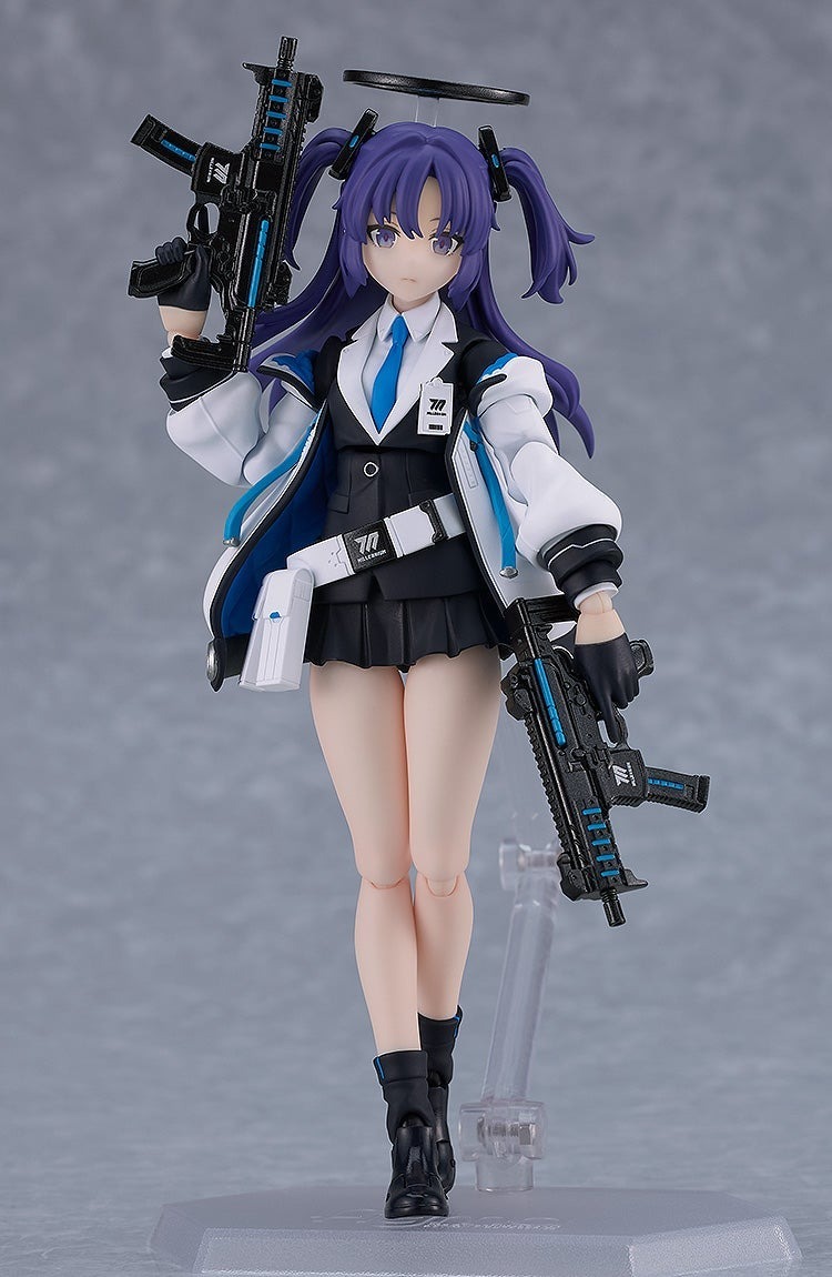 figma『蔚藍檔案 早瀨優香』精美造型再現香香大腿 把玩帥氣射擊姿勢！
