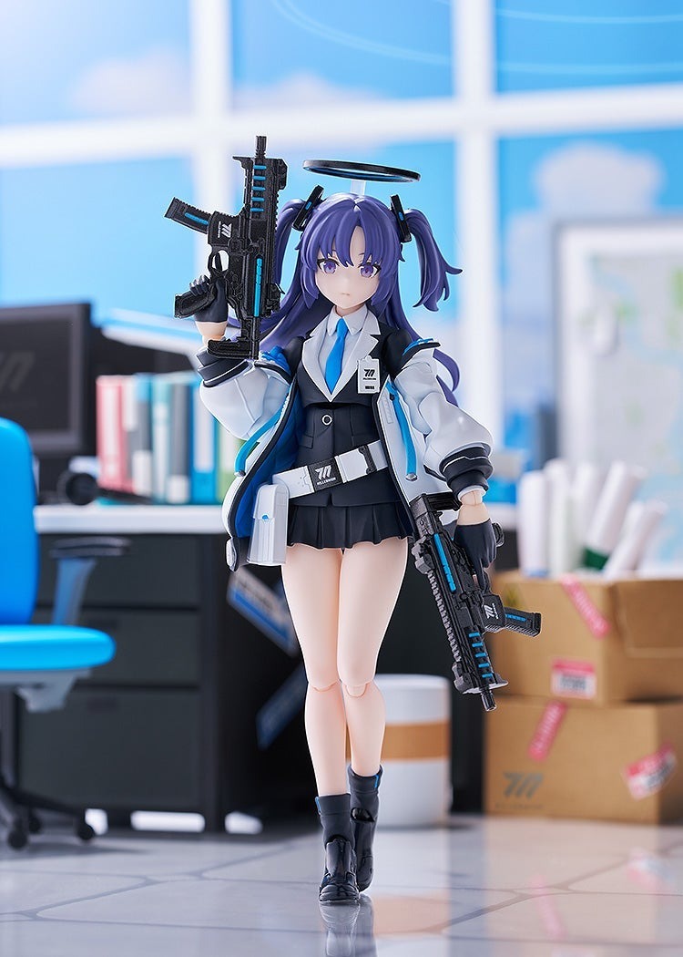 figma『蔚藍檔案 早瀨優香』精美造型再現香香大腿 把玩帥氣射擊姿勢！