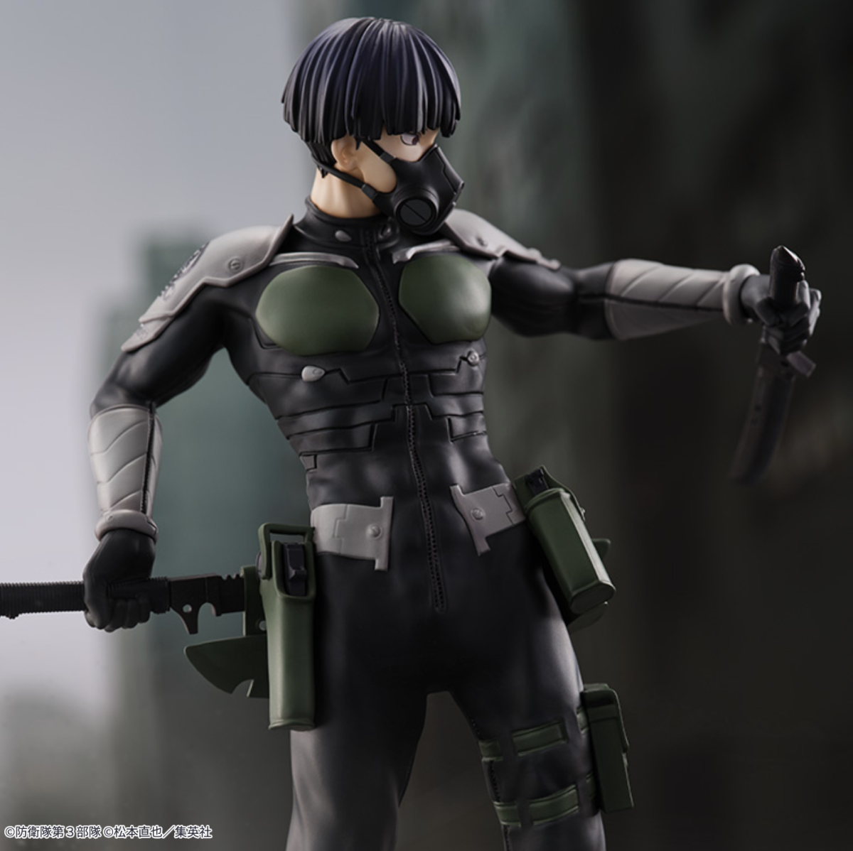 S-FIRE『《怪獸8 號》保科宗四郎』1/7 比例塗裝完成品，雙手持