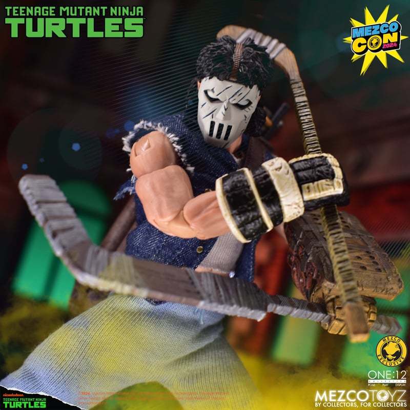 MEZCO TOYZ One:12 Collective『《忍者龜》凱西·瓊斯（Casey Jones）』1/12 比例可動人偶