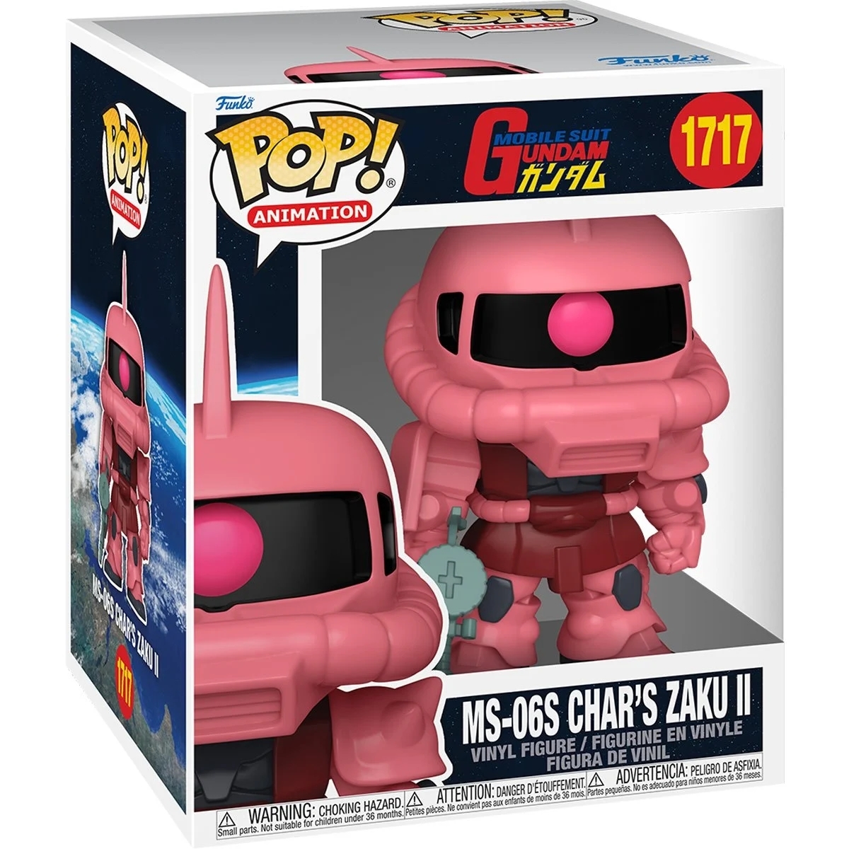 FUNKO POP! ANIMATION《機動戰士鋼彈》RX-78-2 鋼彈、夏亞專用薩克II