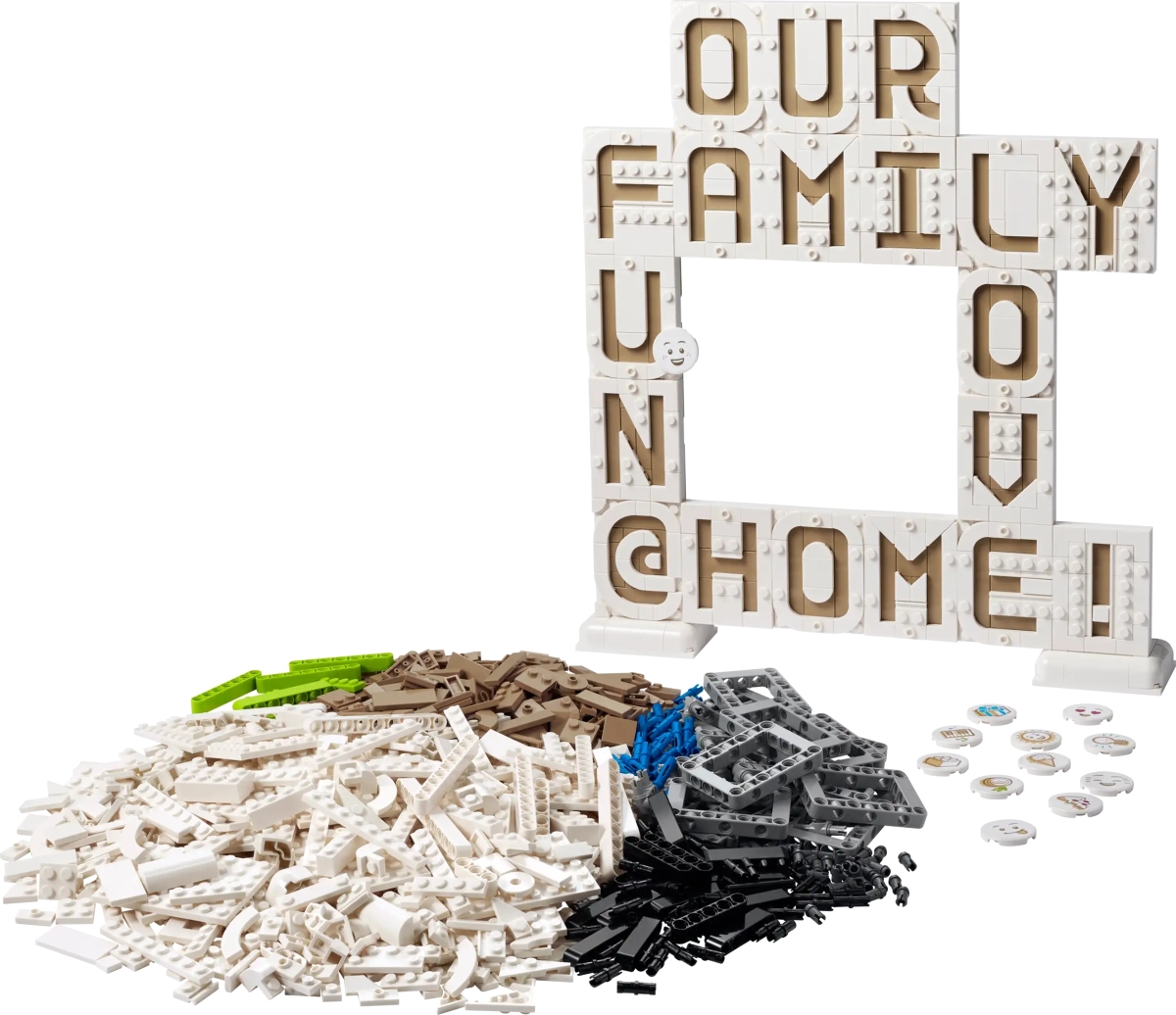 LEGO 41839「留言板」(Message Board)如果不好意思說出來、那就試試看用拼的!