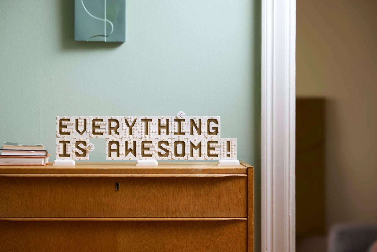 LEGO 41839「留言板」(Message Board)如果不好意思說出來、那就試試看用拼的!