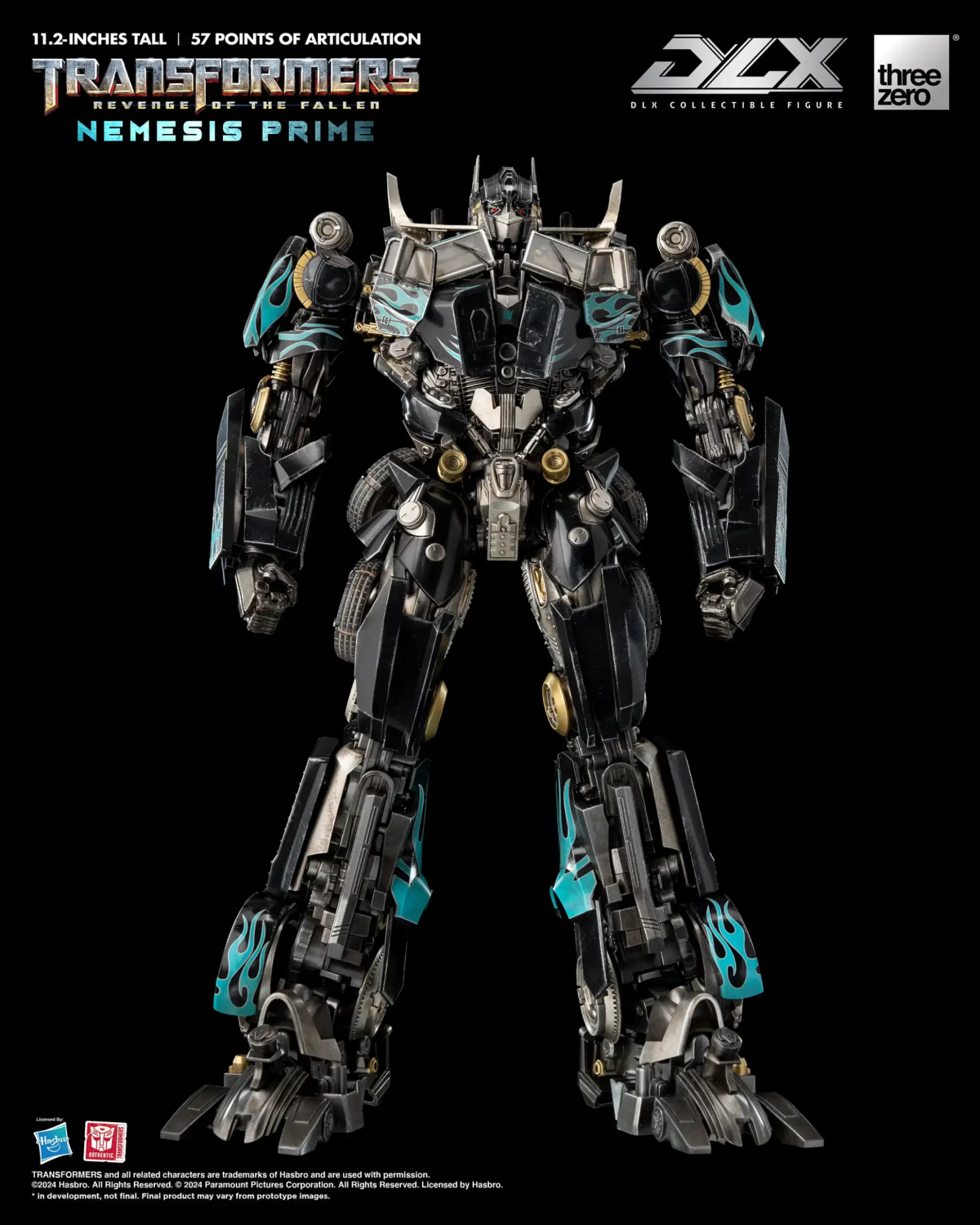threezero DLX『《變形金剛:復仇之戰》暗黑柯柏文(Nemesis Prime)』可動模型,特殊暗黑塗裝會場限定限量預購!