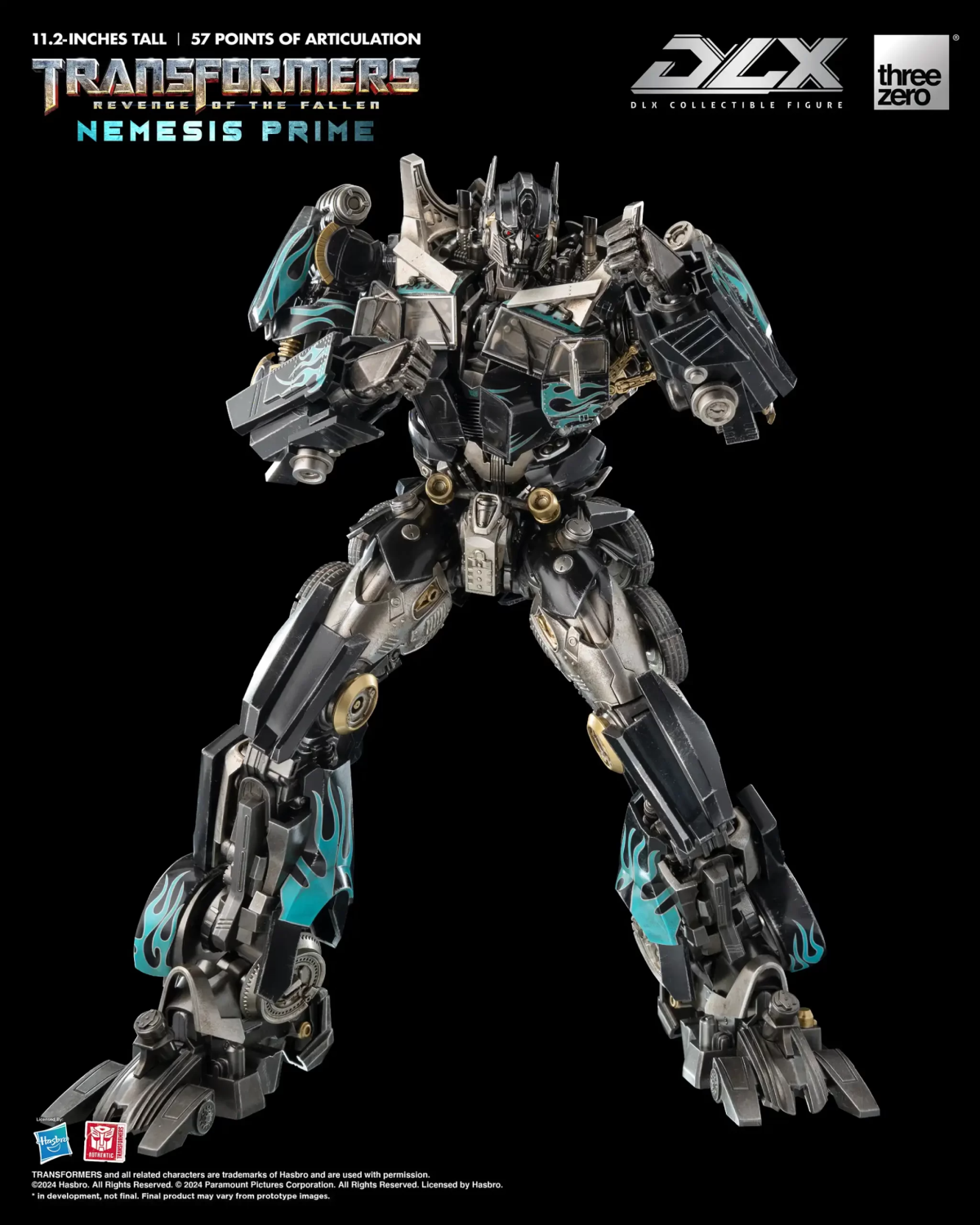 threezero DLX『《變形金剛:復仇之戰》暗黑柯柏文(Nemesis Prime)』可動模型,特殊暗黑塗裝會場限定限量預購!