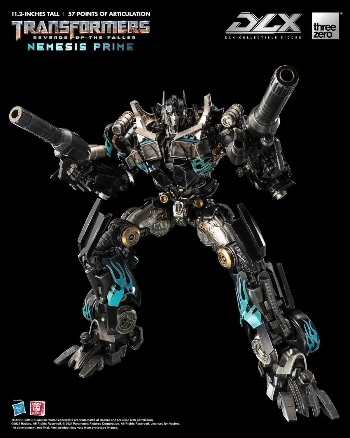 threezero DLX『《變形金剛:復仇之戰》暗黑柯柏文(Nemesis Prime)』可動模型,特殊暗黑塗裝會場限定限量預購!