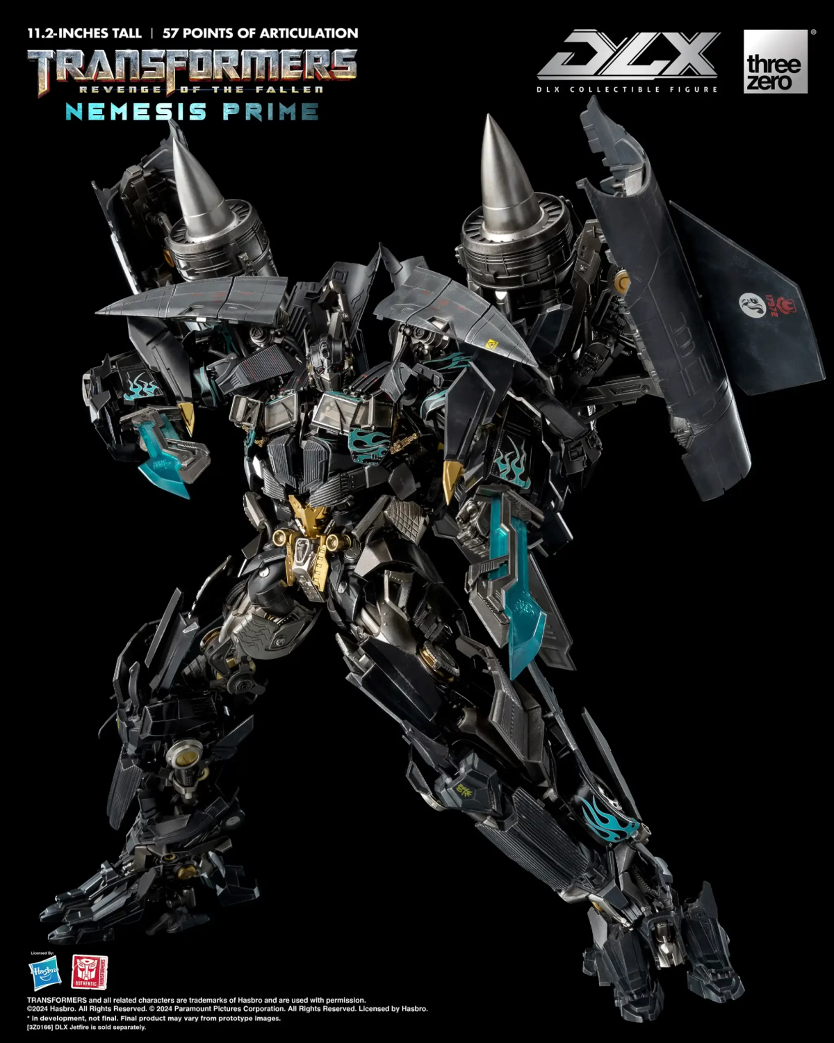 threezero DLX『《變形金剛:復仇之戰》暗黑柯柏文(Nemesis Prime)』可動模型,特殊暗黑塗裝會場限定限量預購!