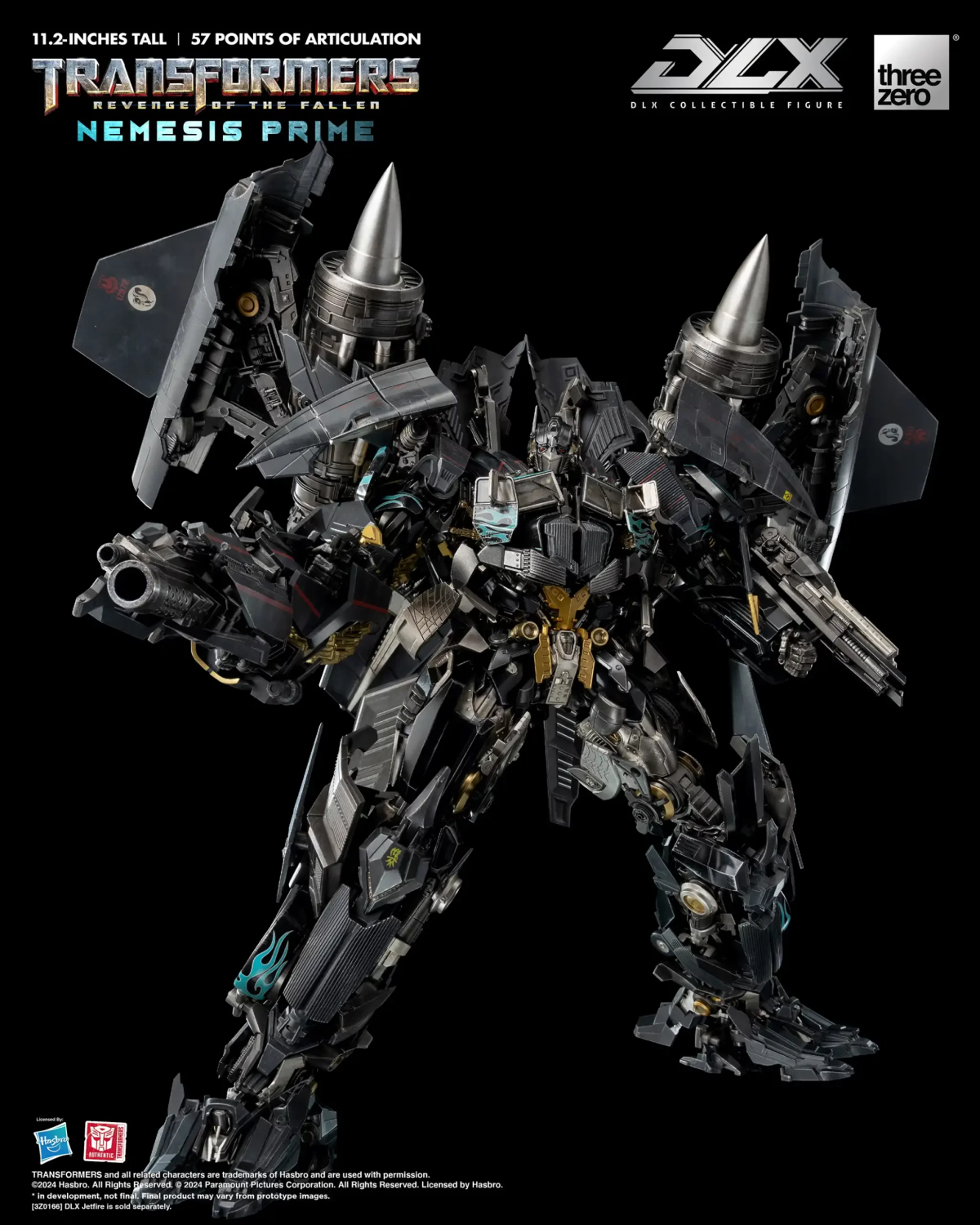 threezero DLX『《變形金剛：復仇之戰》暗黑柯柏文（Nemesis Prime）』可動模型，特殊暗黑塗裝會場限定限量預購！