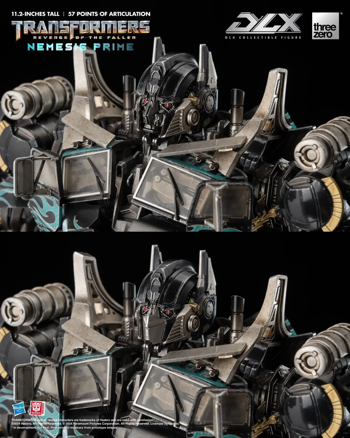 threezero DLX『《變形金剛:復仇之戰》暗黑柯柏文(Nemesis Prime)』可動模型,特殊暗黑塗裝會場限定限量預購!