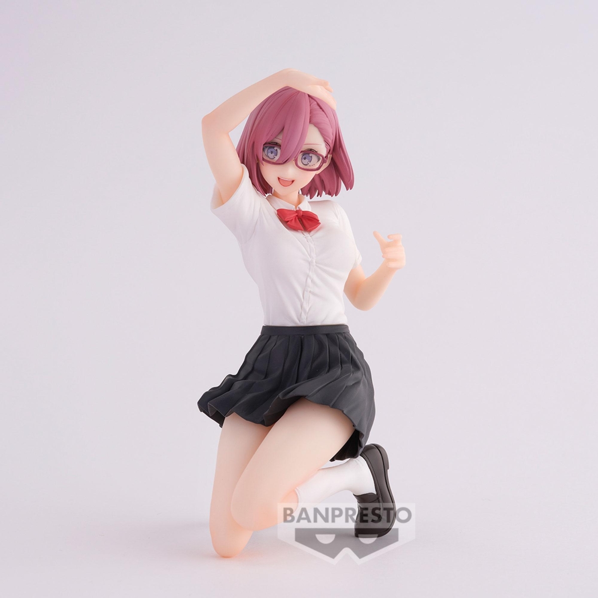 BANPRESTO景品『2.5次元的誘惑 筆友!天乃理理沙 制服ver.』充滿元氣的握筆造型~