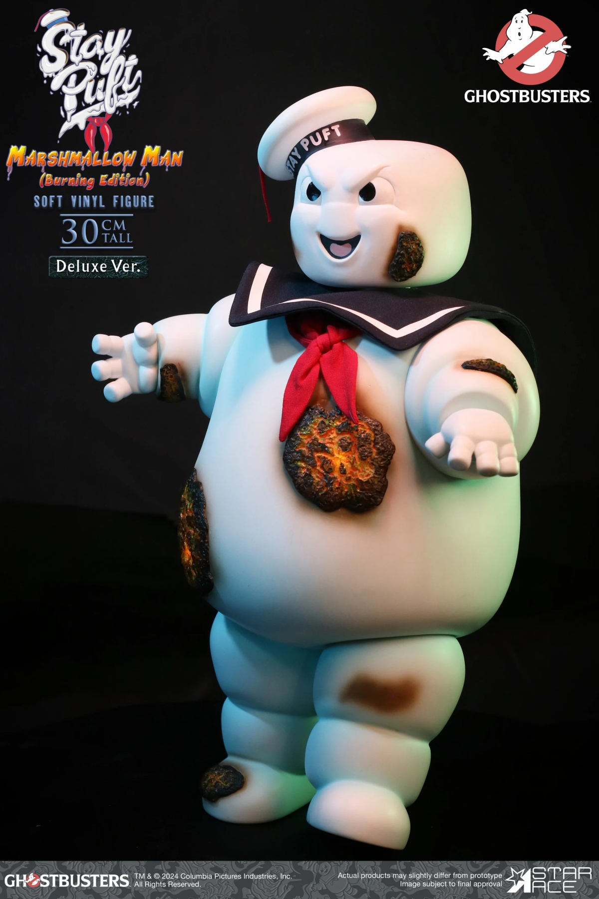 Star Ace Toys《魔鬼剋星》棉花糖寶寶(燃燒版本)軟膠玩具 一般版/豪華版