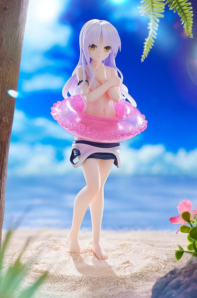 希少　レア　鍵くじ限定　Angel Beats!　缶バッジ　水着　立華奏　天使 希少 レア 鍵くじ限定 Angel Beats! 缶バッジ 水着 立華奏 天使