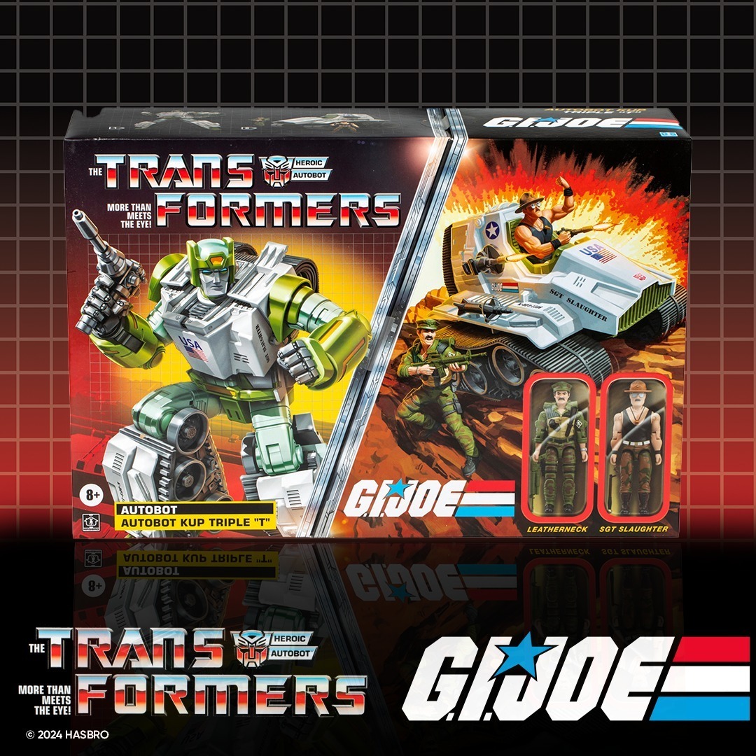 トランスフォーマー　GIジョー特種部隊コラボ3T戦車カップ スラフタ軍曹 トランスフォーマー GIジョー特種部隊コラボ3T戦車カップ