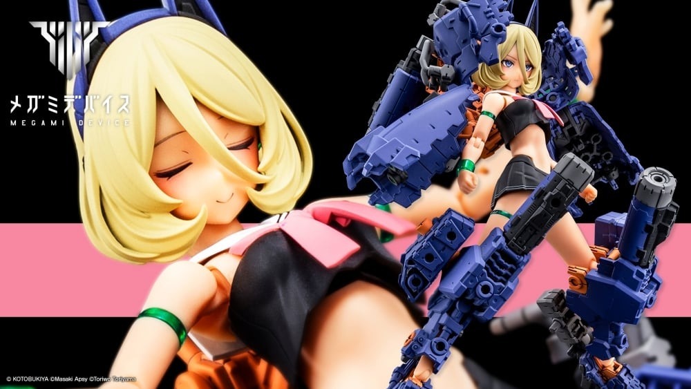 女神裝置『BUSTER DOLL TANK MIDNIGHT FANG』全新異色版坦克展露夜之獠牙！