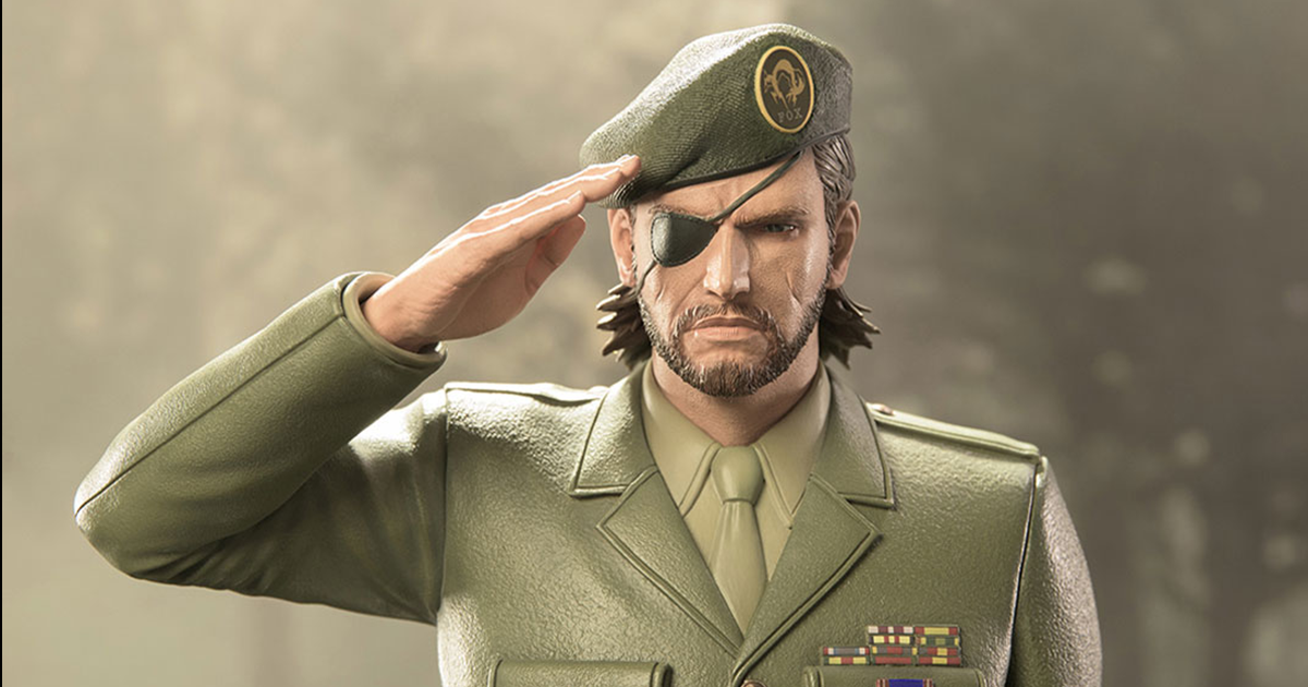  First 4 Figures 潛龍諜影3『BIG BOSS REQUIEM 1/4 比例雕像』再現墓前敬禮的催淚一幕！