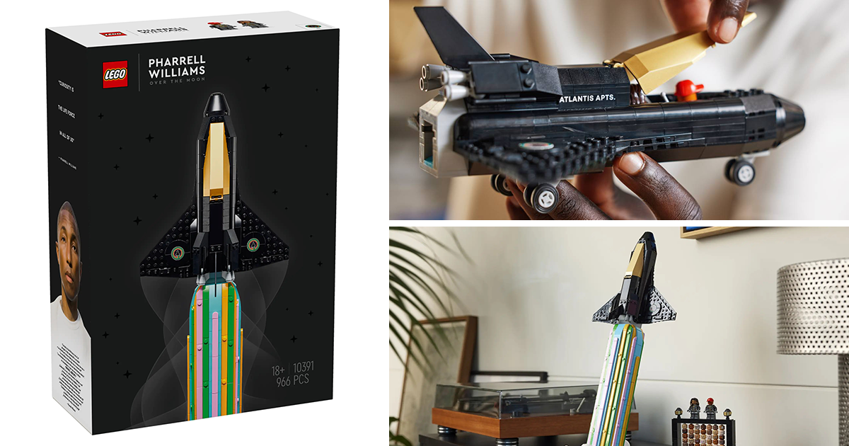 LEGO 10391 Icons 系列「與菲瑞·威廉斯飛越月球」（Over the