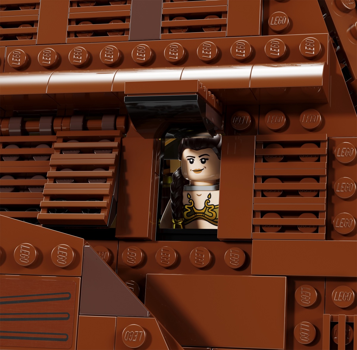 LEGO 75397「賈霸的帆蓬船」(Jabba's Sail Barge)全長達77 LEGO 75397「賈霸的帆蓬船」(Jabba's Sail Barge)全長達77