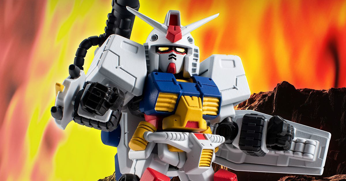 鋼彈轉蛋『MOBILE SUIT ENSEMBLE EX52 全備型鋼彈』新規再現