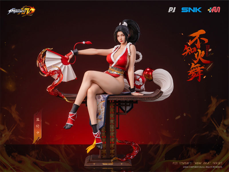 PIJI Studio《格鬥天王14》不知火舞1/6比例之立體人形雕像不知火 PIJI Studio《格鬥天王14》不知火舞1/6比例之立體人形雕像不知火