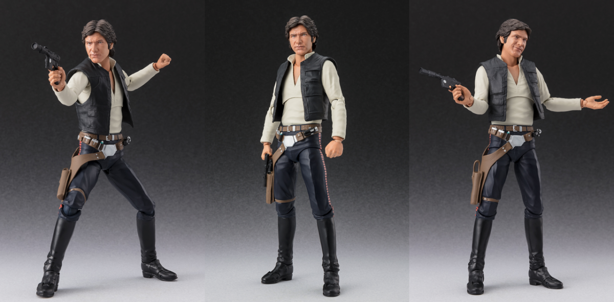 S.H.Figuarts『《星際大戰四部曲：曙光乍現》韓·索羅（Han Solo）-Classic Ver.-』可動人偶